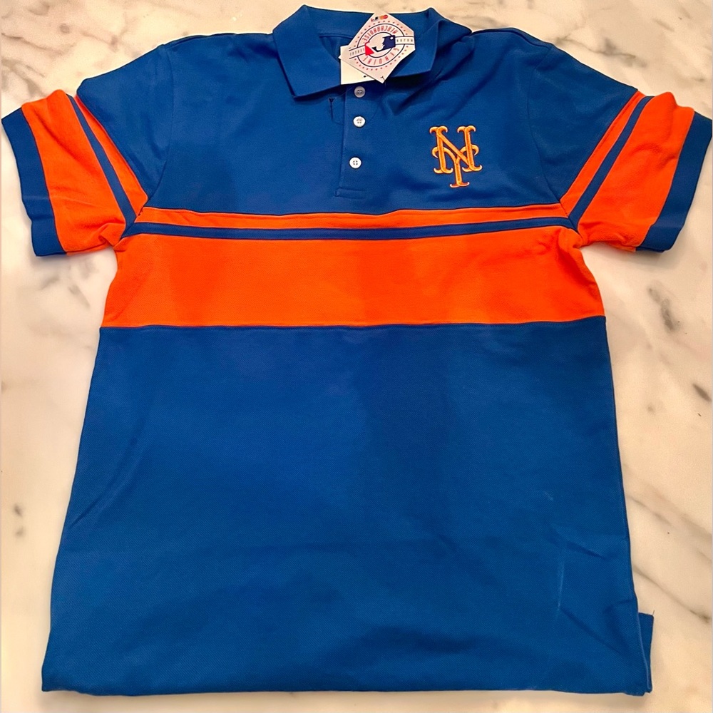 Mets Men Polo Size Medium